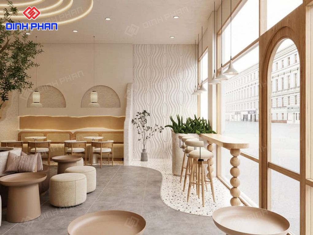 Quán cafe hiện đại BMT