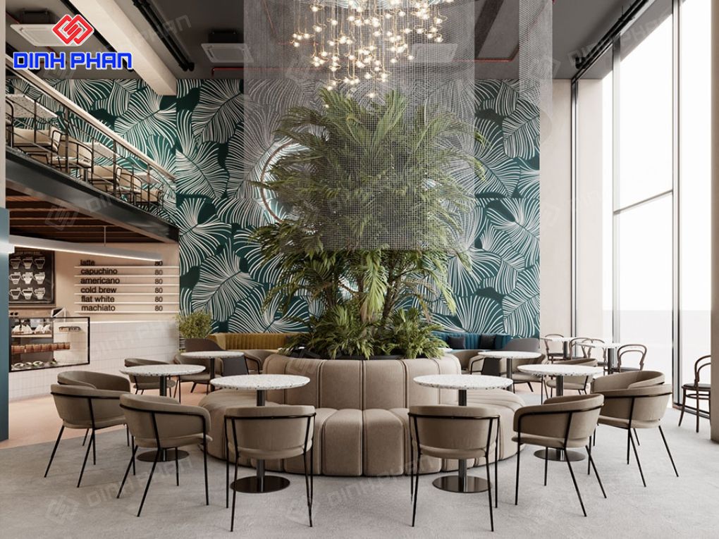 Quán cafe hiện đại BMT
