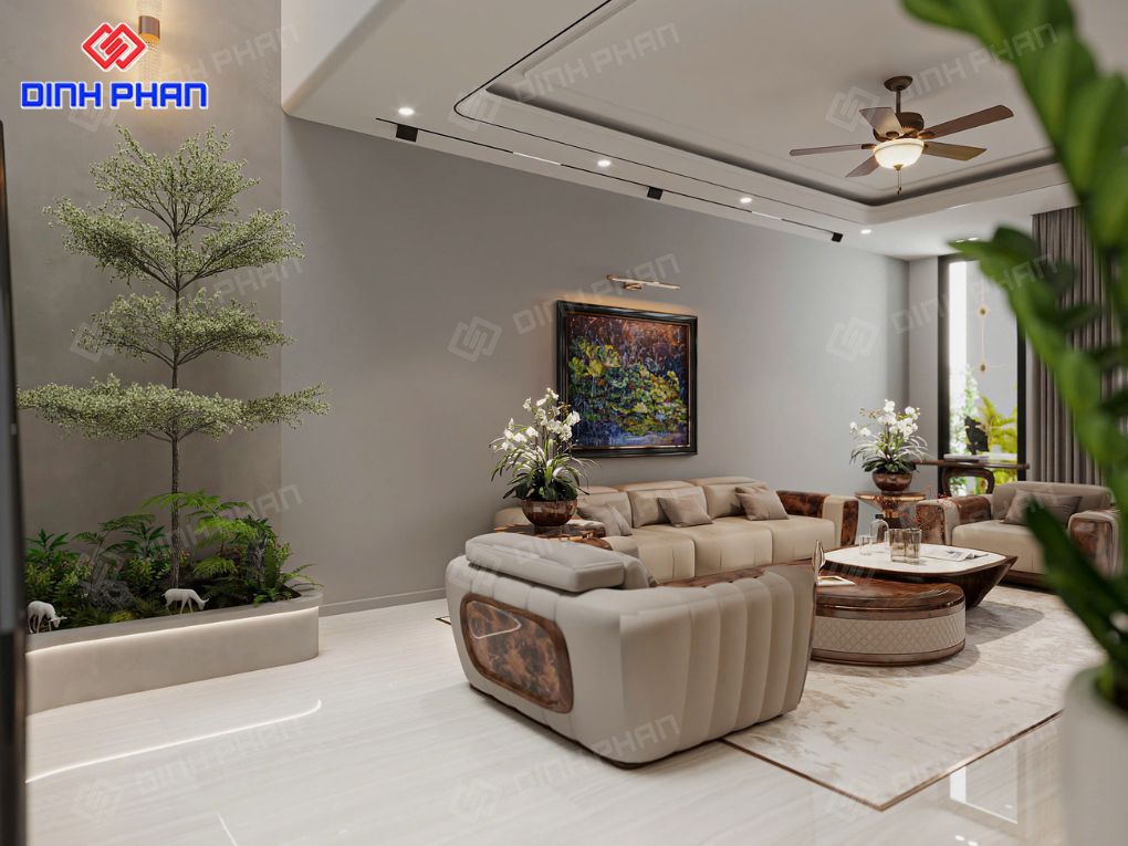 Nội thất nhà phố sang trọng BMT