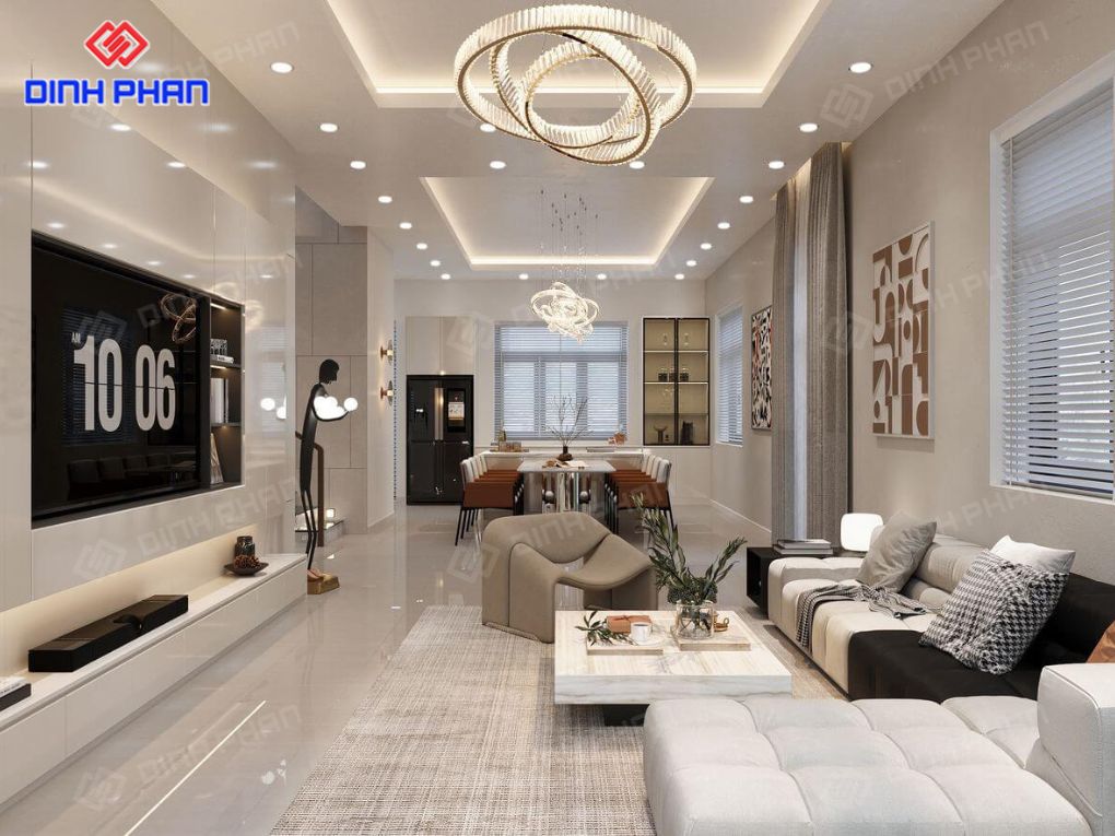Nội thất nhà phố sang trọng BMT