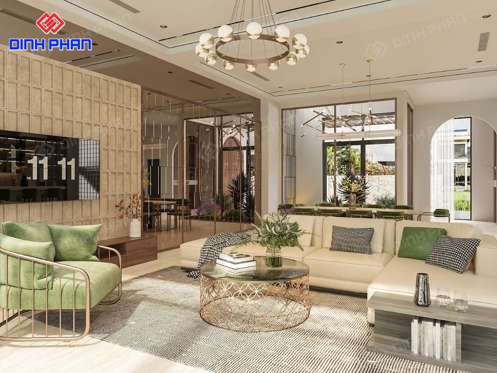 Nội thất nhà phố sang trọng BMT