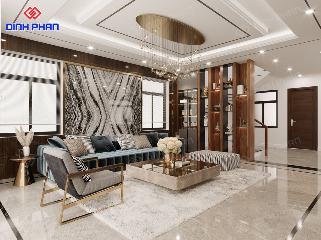 Nội thất nhà phố sang trọng BMT