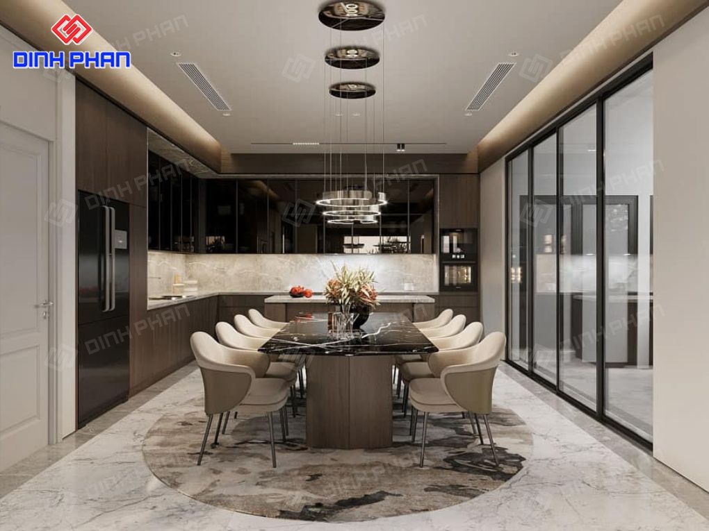 Nội thất nhà phố sang trọng BMT