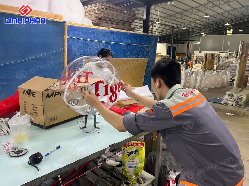 Gia công quả cầu Tiger