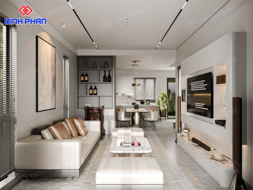 Nội thất nhà phố đẹp tại BMT