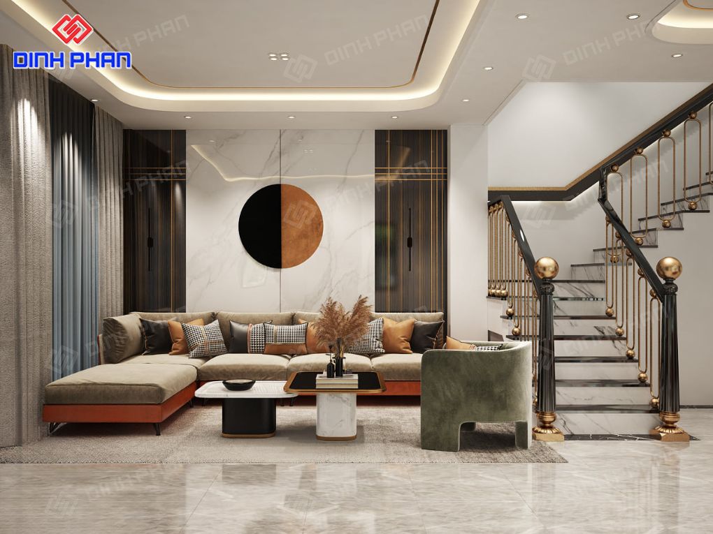 Nội thất nhà phố đẹp tại BMT