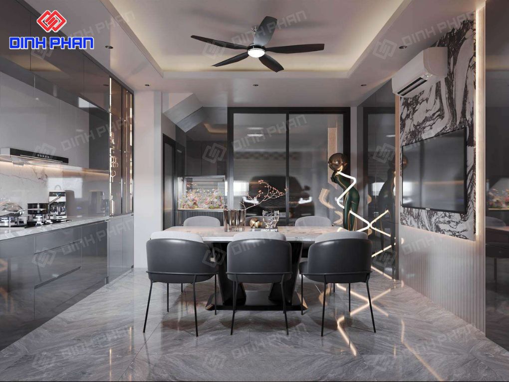 Nội thất nhà phố đẹp tại BMT