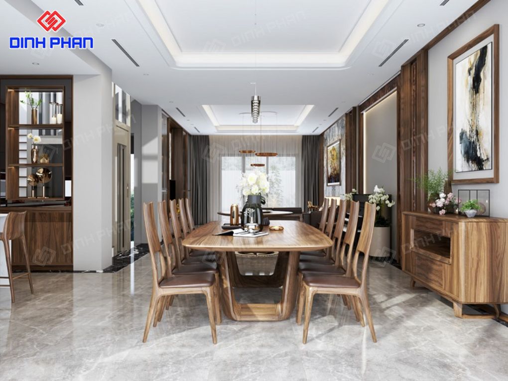 Nội thất phòng bếp nhà phố BMT đẹp, hiện đại Nội thất phòng bếp nhà phố BMT