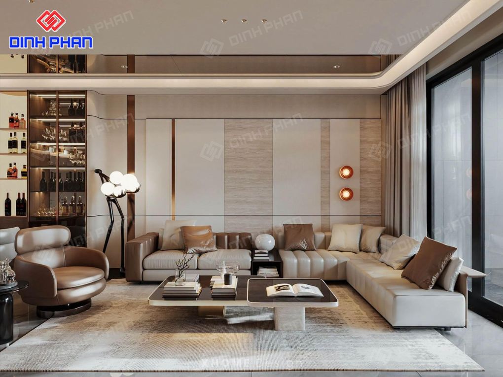 Nội thất nhà phố hiện đại