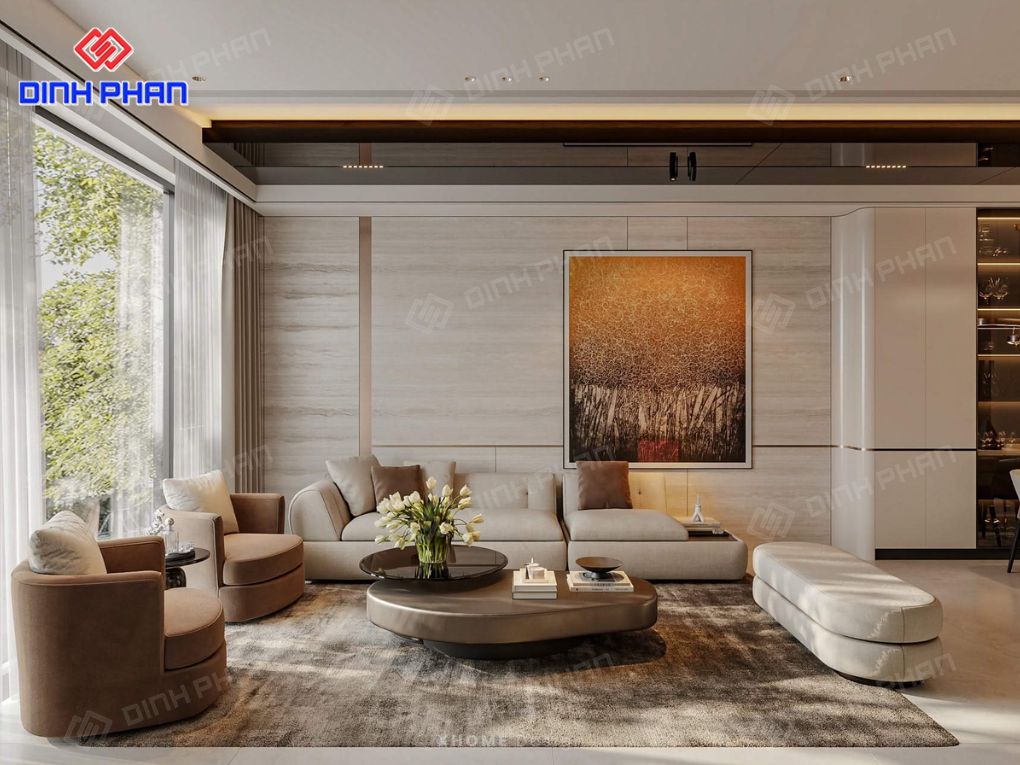 Nội thất nhà phố hiện đại