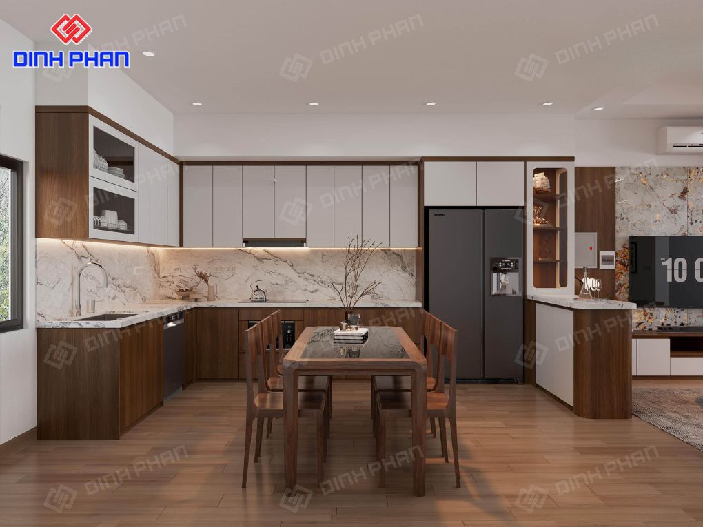 Nội thất nhà phố hiện đại