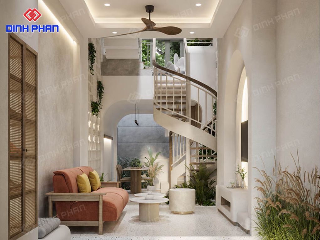 Giải pháp tối ưu nội thất nhà phố nhỏ đẹp BMT Nội thất nhà phố nhỏ đẹp BMT