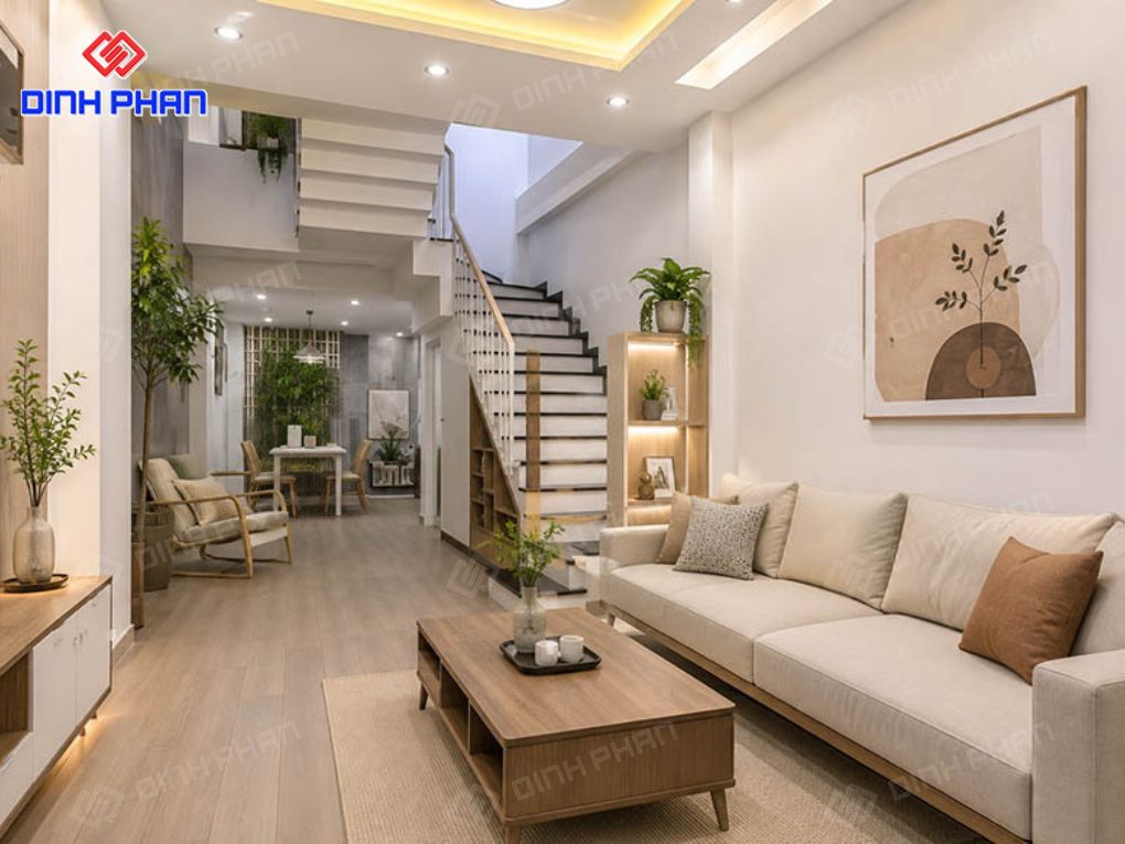 Giải pháp tối ưu nội thất nhà phố nhỏ đẹp BMT Nội thất nhà phố nhỏ đẹp BMT