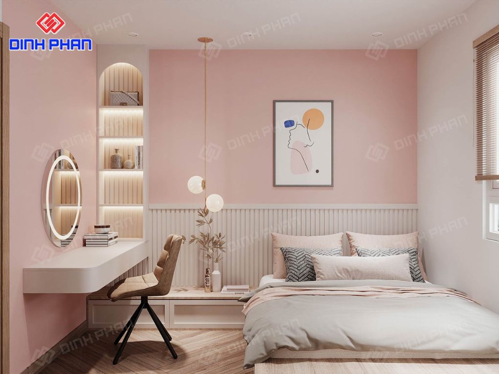 Nội thất phòng ngủ nhà phố BMT