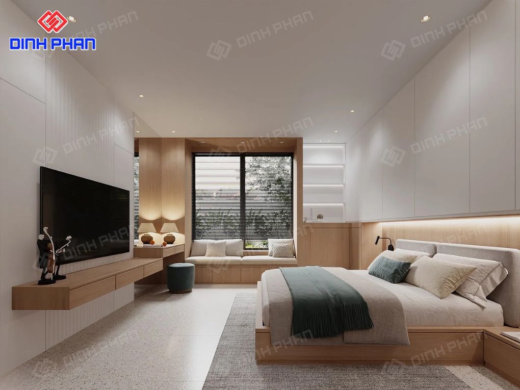 Nội thất phòng ngủ nhà phố BMT